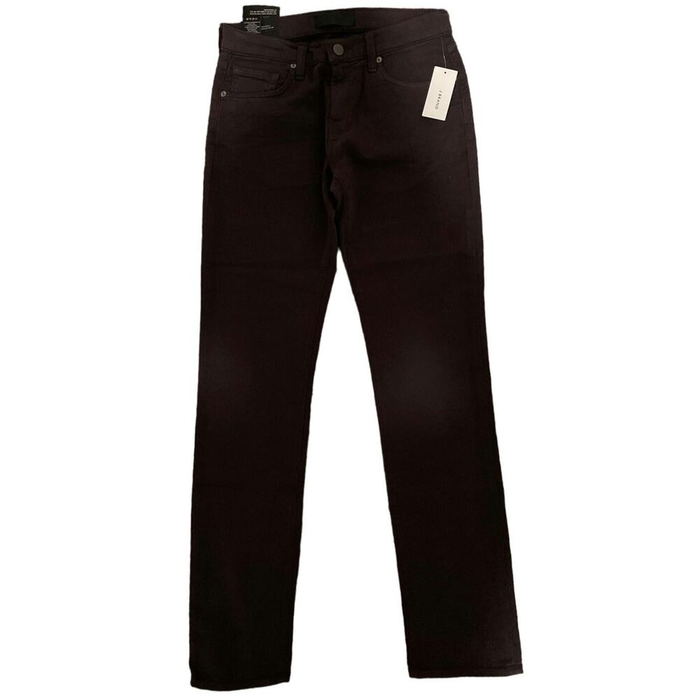 J‎ Brand NWT Pants size 29 Kane Straight Fit French Terry Charcoal Gray